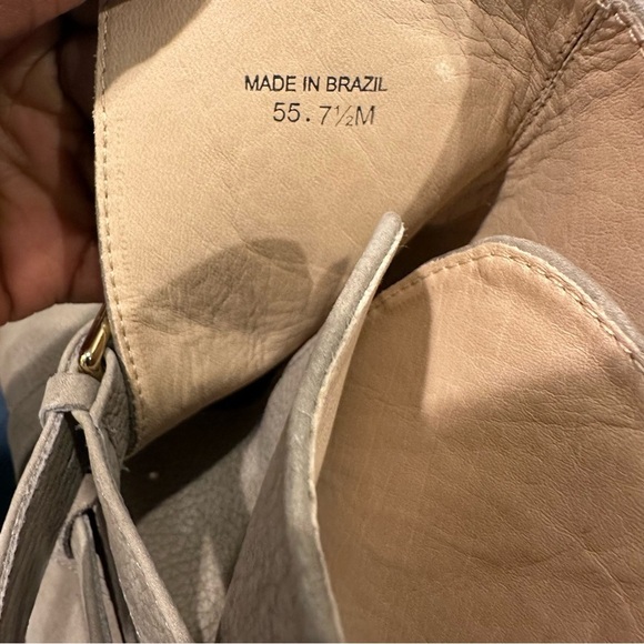 Kate Spade Women\'s Lexy taupe double buckle Moto heeled boot main image 6